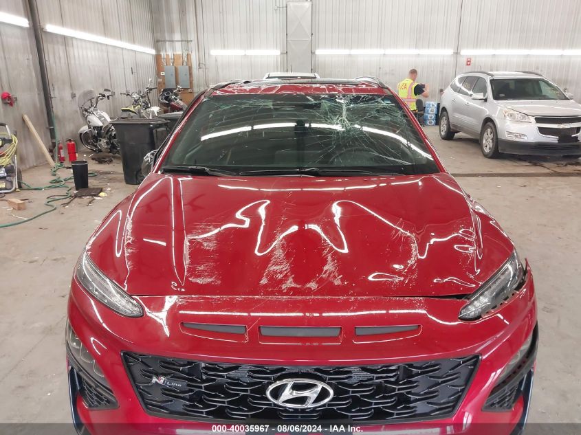 2022 Hyundai Kona N Line VIN: KM8K33A31NU864724 Lot: 40035967