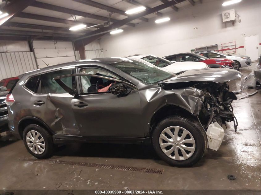 2016 Nissan Rogue S/Sl/Sv VIN: 5N1AT2MV0GC798839 Lot: 40035980