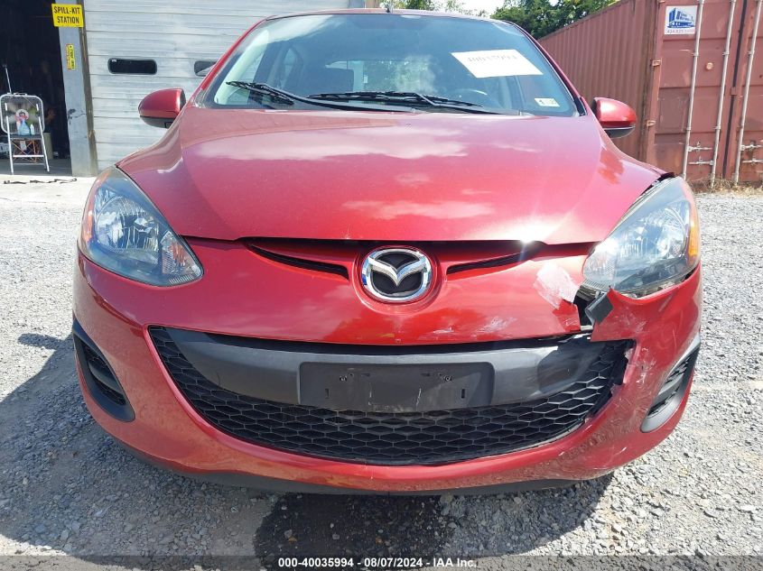 2014 Mazda Mazda2 Sport VIN: JM1DE1KZ6E0176658 Lot: 40035994