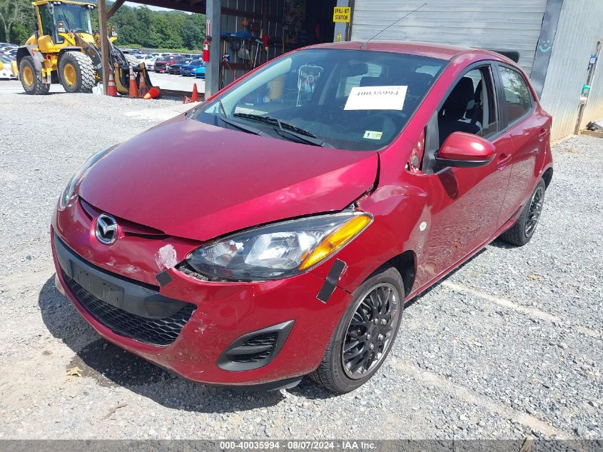 2014 Mazda Mazda2 Sport VIN: JM1DE1KZ6E0176658 Lot: 40035994