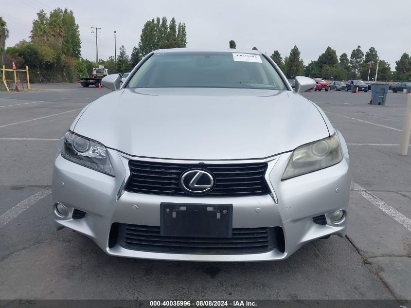 2013 Lexus Gs 350 VIN: JTHBE1BL7D5016260 Lot: 40035996