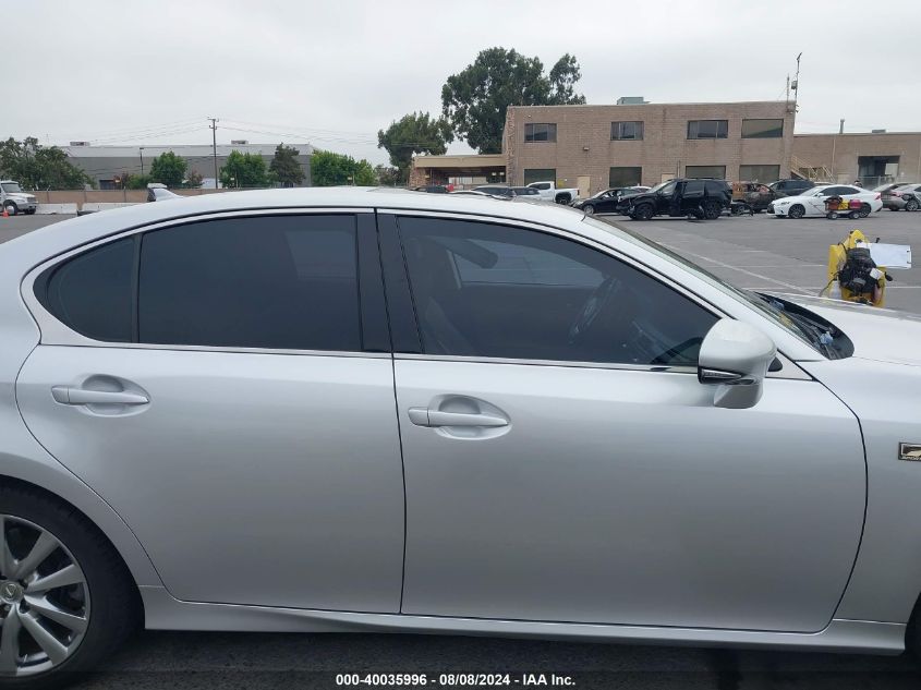 2013 Lexus Gs 350 VIN: JTHBE1BL7D5016260 Lot: 40035996