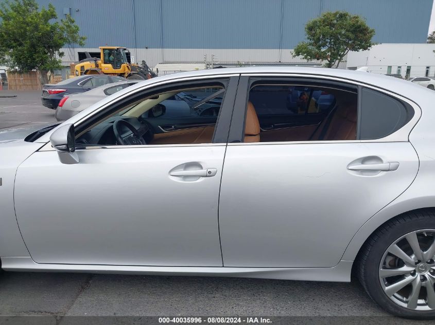 2013 Lexus Gs 350 VIN: JTHBE1BL7D5016260 Lot: 40035996