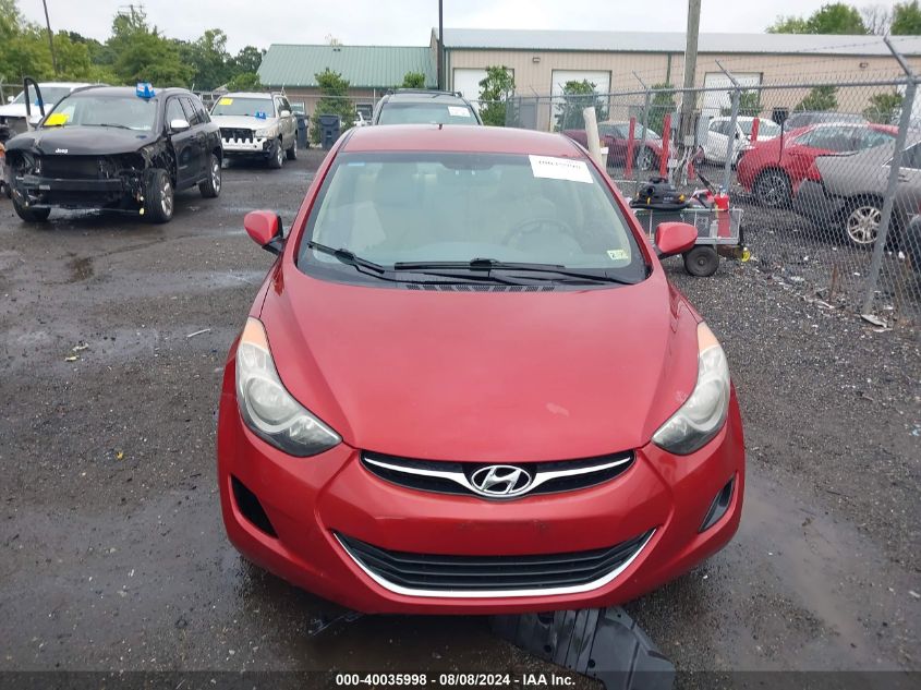 2011 Hyundai Elantra Gls (Ulsan Plant) VIN: KMHDH4AE6BU149046 Lot: 40035998