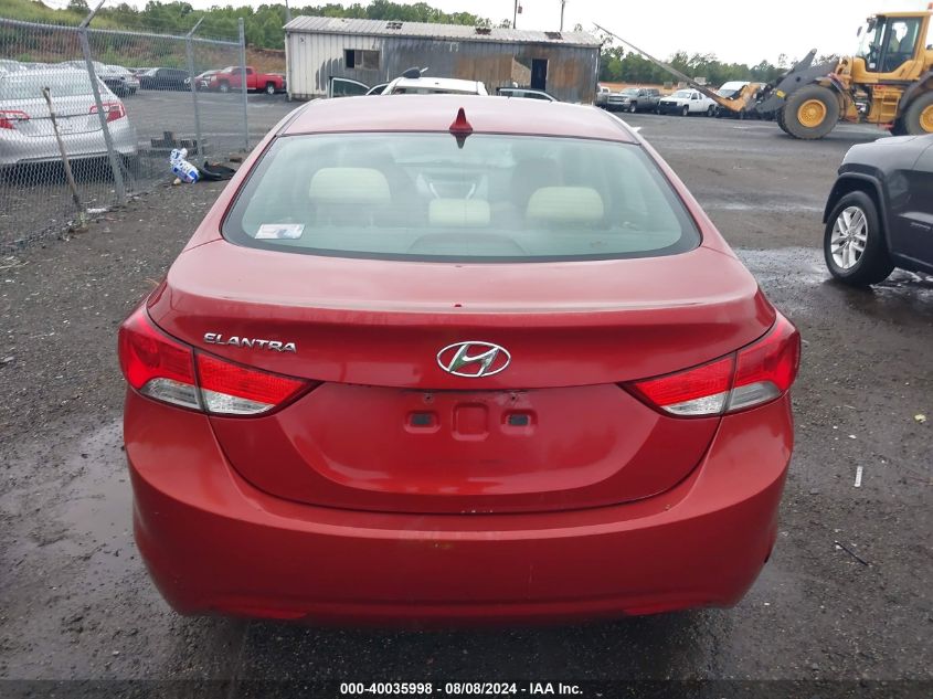 2011 Hyundai Elantra Gls (Ulsan Plant) VIN: KMHDH4AE6BU149046 Lot: 40035998