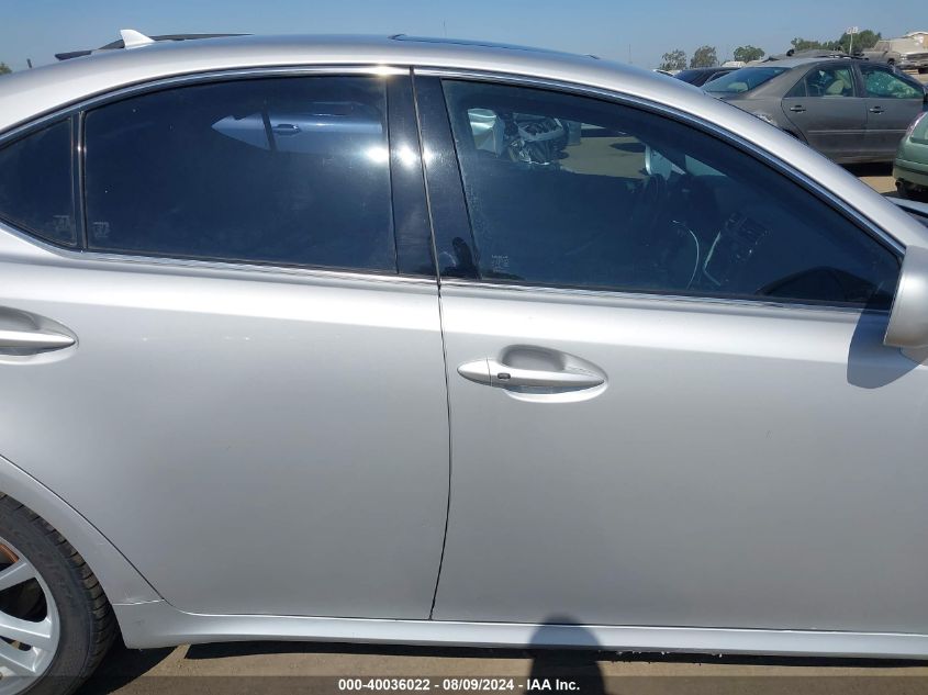 2007 Lexus Is 250 VIN: JTHBK262775029837 Lot: 40036022