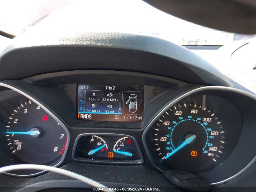 2015 Ford Escape Se VIN: 1FMCU0GX6FUB42712 Lot: 40036045