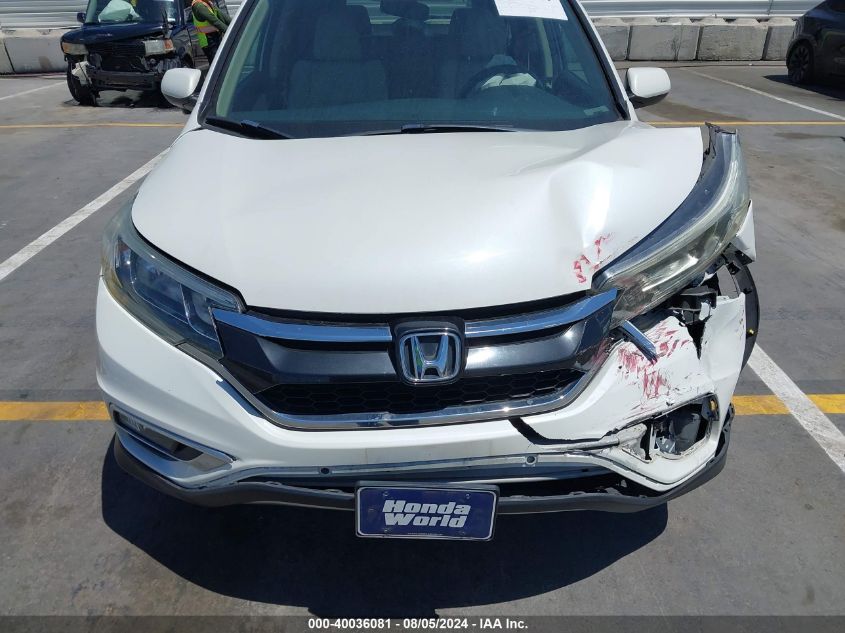 2015 Honda Cr-V Ex VIN: 5J6RM3H5XFL004684 Lot: 40036081