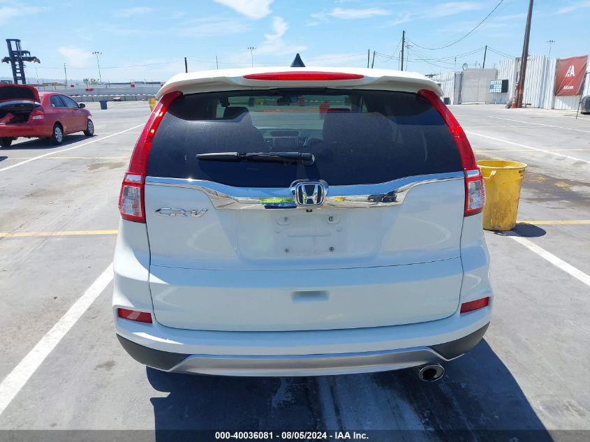 2015 Honda Cr-V Ex VIN: 5J6RM3H5XFL004684 Lot: 40036081