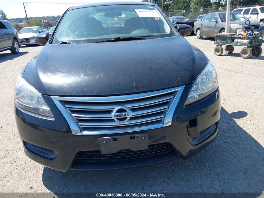 2014 Nissan Sentra Sv VIN: 3N1AB7AP6EL673259 Lot: 40036088