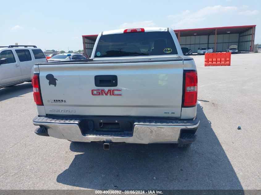 2017 GMC Sierra 1500 Sle VIN: 3GTU2MEC4HG155454 Lot: 40036092