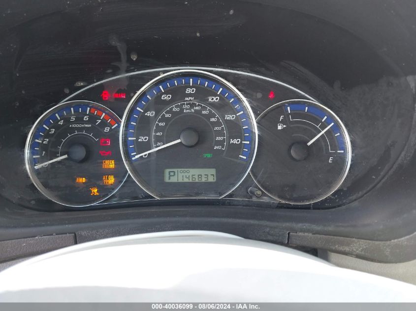 2010 Subaru Forester 2.5X Premium VIN: JF2SH6CC5AH757670 Lot: 40036099