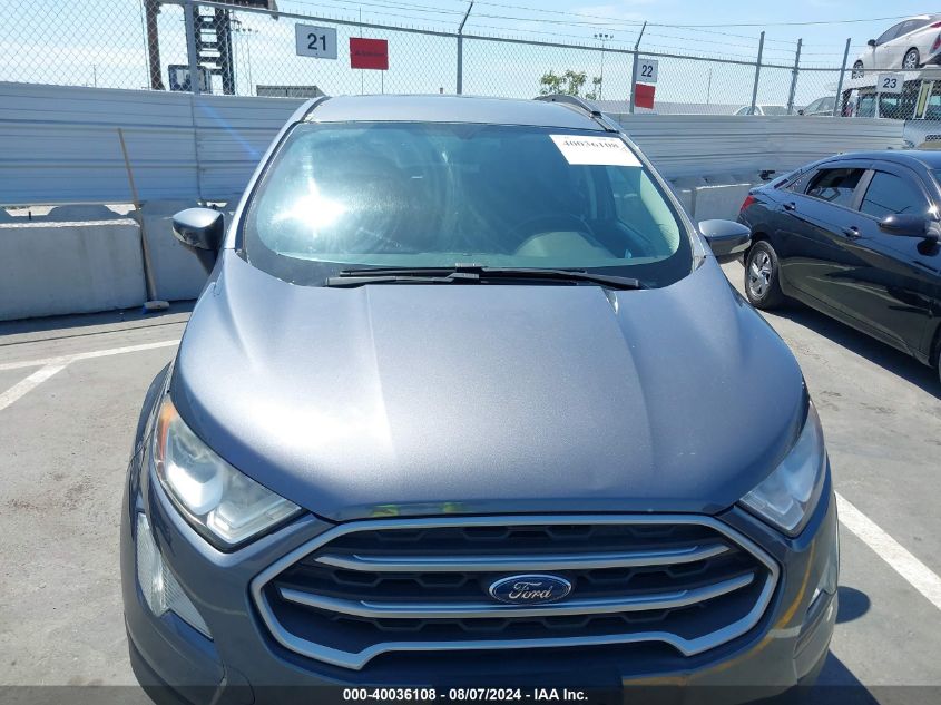 2018 Ford Ecosport Se VIN: MAJ3P1TE2JC190993 Lot: 40036108