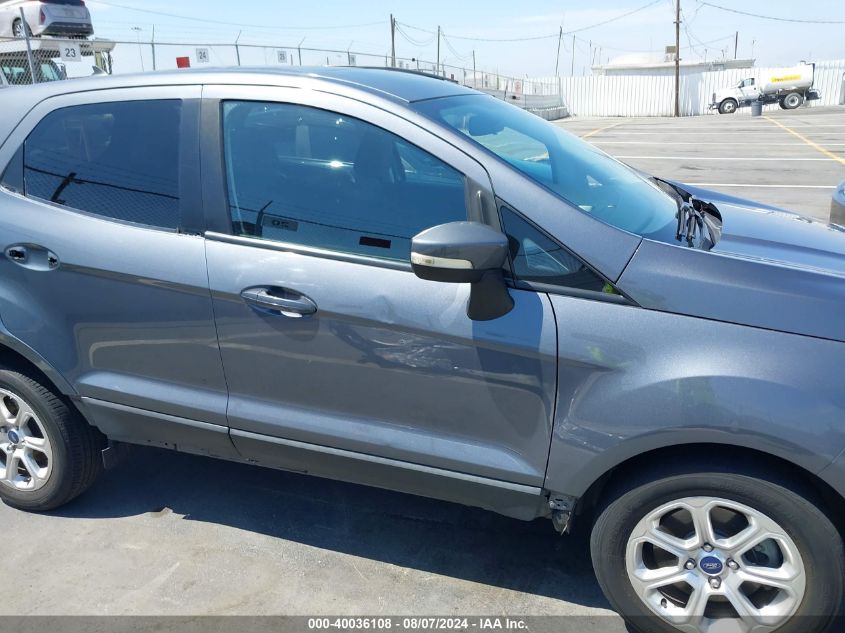 2018 Ford Ecosport Se VIN: MAJ3P1TE2JC190993 Lot: 40036108