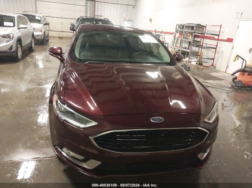 2017 Ford Fusion Se VIN: 3FA6P0HD6HR305145 Lot: 40036109