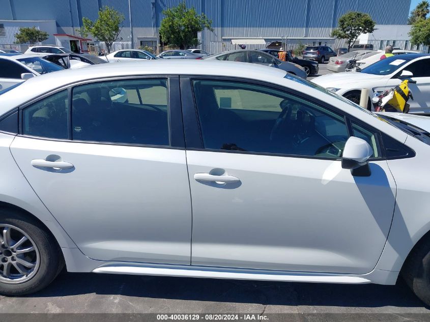 2022 Toyota Corolla Hybrid Le VIN: JTDEAMDE7NJ040903 Lot: 40036129