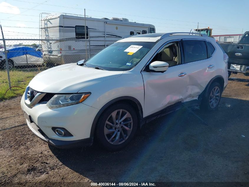 5N1AT2MT5GC749232 2016 NISSAN ROGUE - Image 2