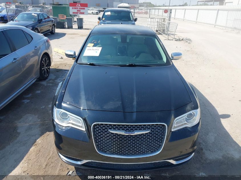 2C3CCAAGXJH330834 2018 Chrysler 300 Touring/Touring L