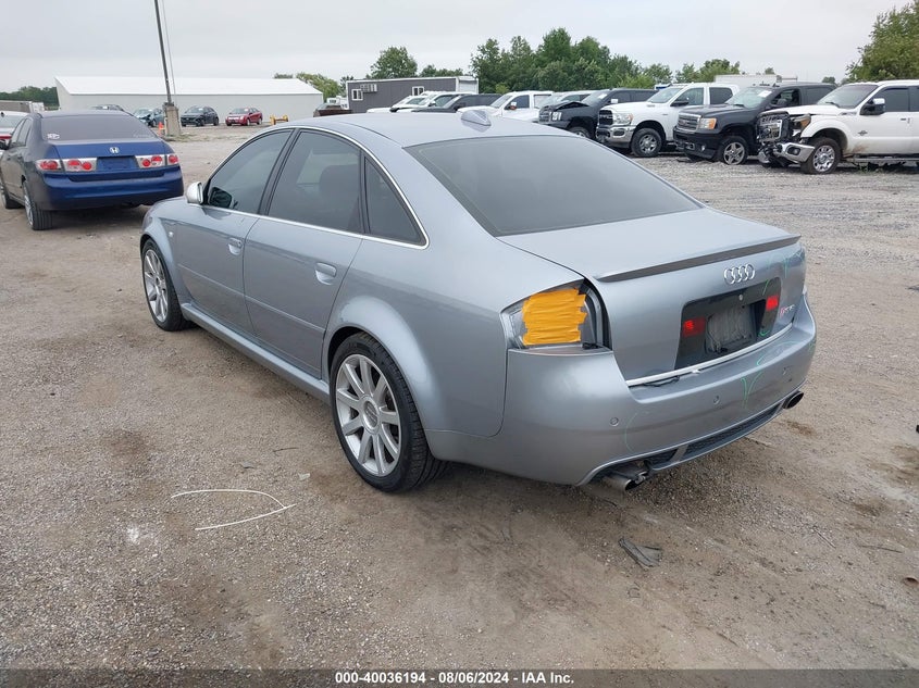 2003 Audi Rs6 VIN: WUAPV54B83N904309 Lot: 40036194