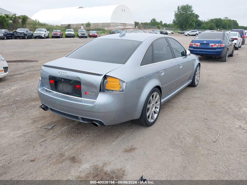 2003 Audi Rs6 VIN: WUAPV54B83N904309 Lot: 40036194