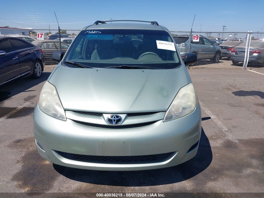 2006 Toyota Sienna Le VIN: 5TDZA23C46S401000 Lot: 40036215