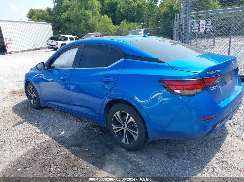 2021 Nissan Sentra Sv Xtronic Cvt VIN: 3N1AB8CV7MY278011 Lot: 40036266