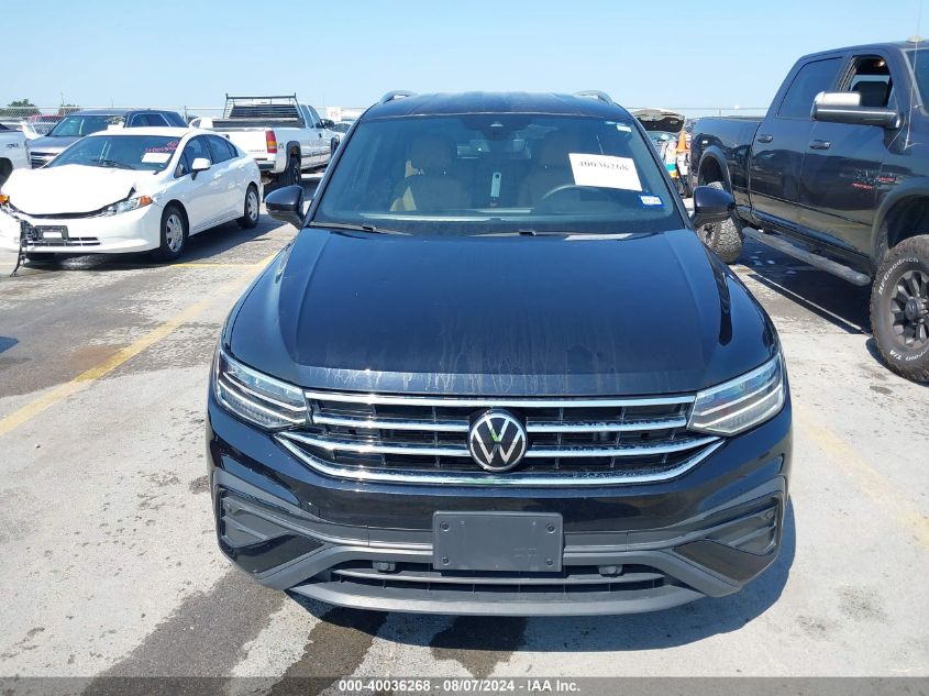 2022 Volkswagen Tiguan 2.0T Se VIN: 3VV3B7AX8NM113650 Lot: 40036268