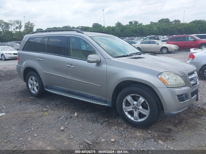 2008 Mercedes-Benz Gl 450 4Matic VIN: 4JGBF71E38A417365 Lot: 40036275
