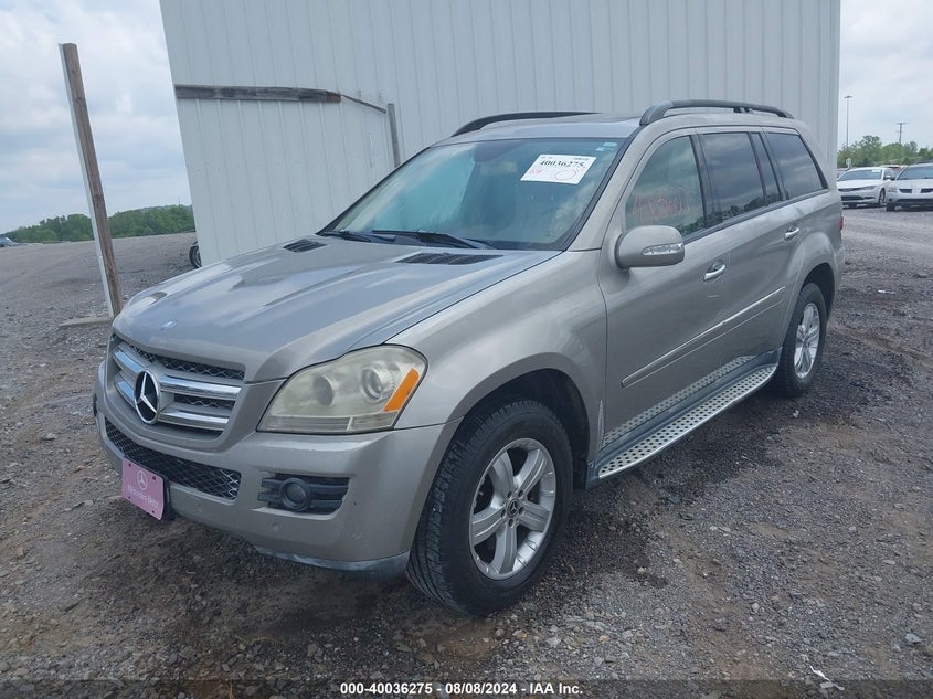 2008 Mercedes-Benz Gl 450 4Matic VIN: 4JGBF71E38A417365 Lot: 40036275