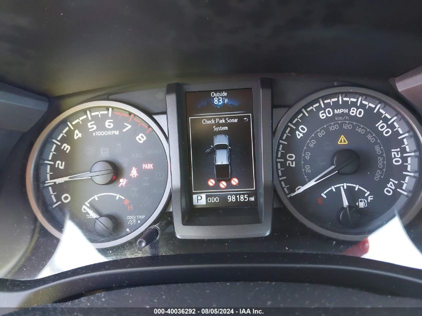 2018 Toyota Tacoma Trd Off Road VIN: 3TMDZ5BN5JM039159 Lot: 40036292