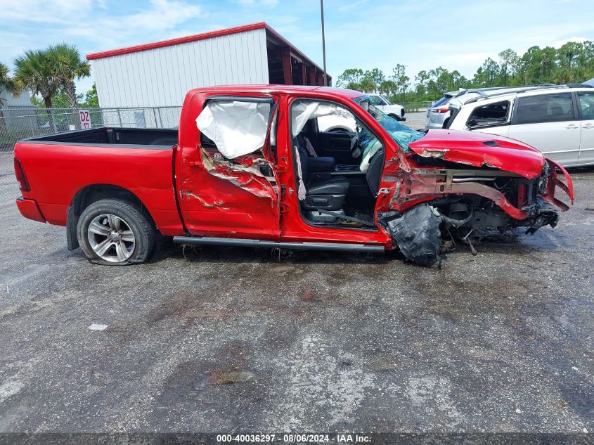 2016 Ram 1500 Sport VIN: 1C6RR7MTXGS129122 Lot: 40036297