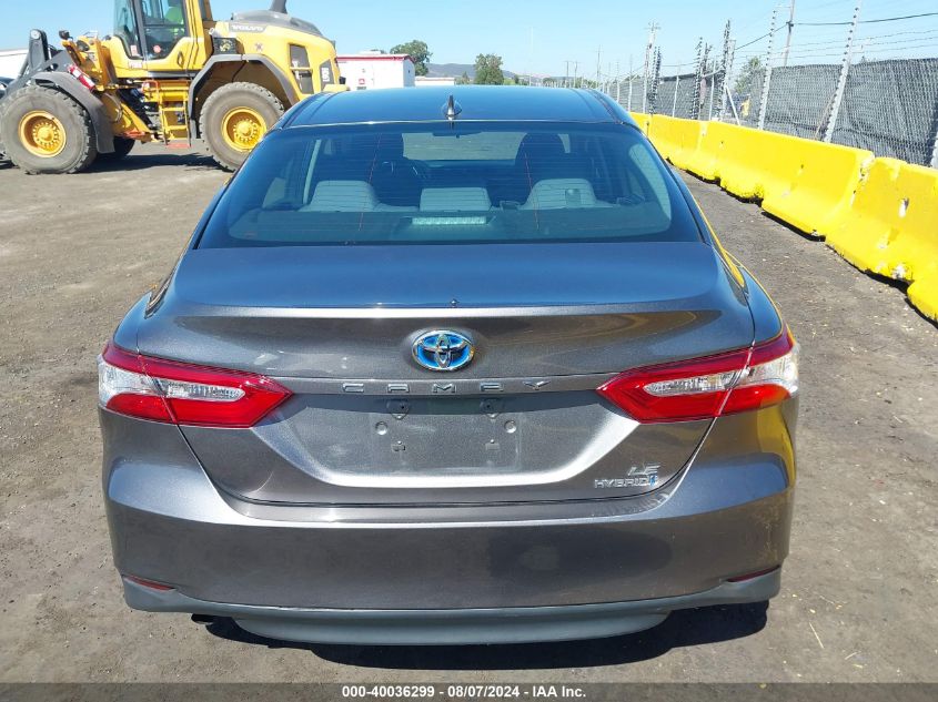 2020 Toyota Camry Le Hybrid VIN: 4T1C31AK2LU545068 Lot: 40036299