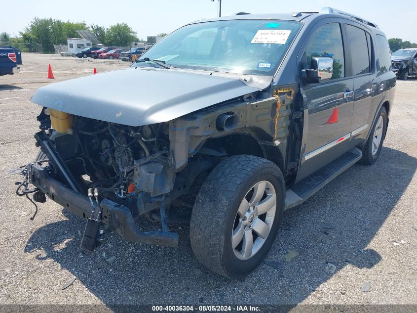 2014 Nissan Armada Sl VIN: 5N1BA0NDXEN602671 Lot: 40036304