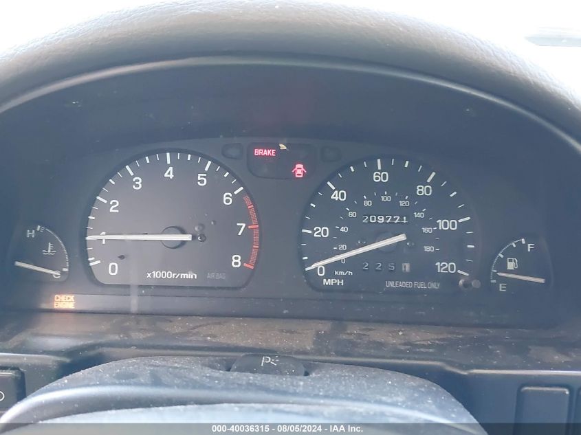 1997 Subaru Impreza Outback Sport VIN: JF1GF4859VH813744 Lot: 40036315