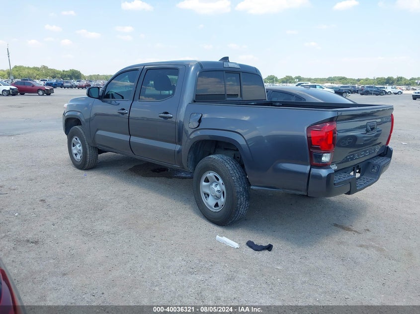 2022 TOYOTA TACOMA SR - 3TYAX5GN6NT048609