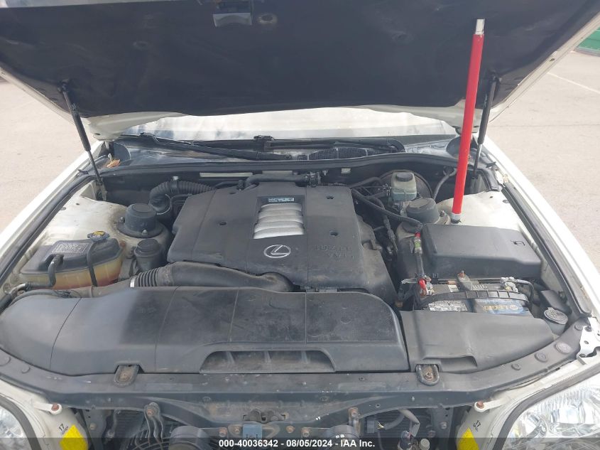 1998 Lexus Ls 400 VIN: JT8BH28F2W0117088 Lot: 40036342