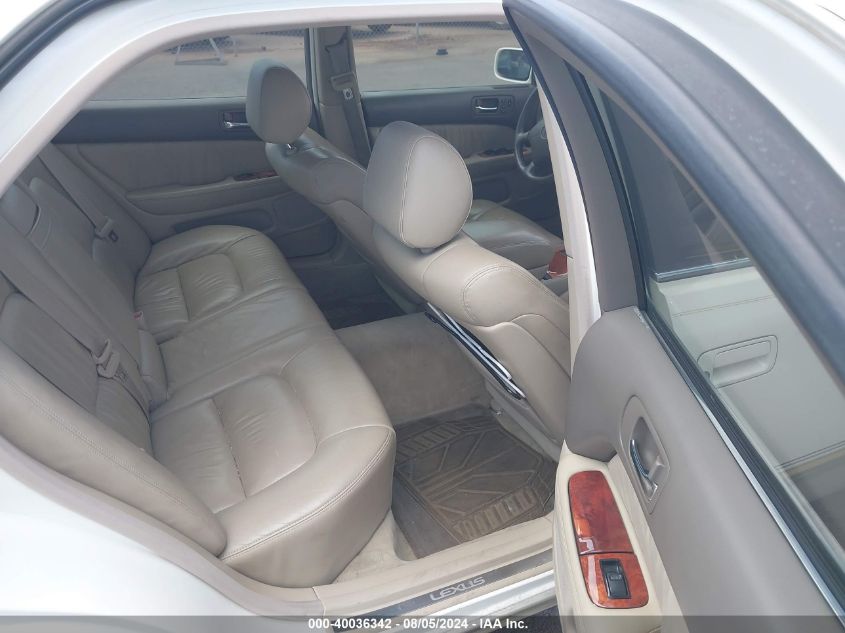 1998 Lexus Ls 400 VIN: JT8BH28F2W0117088 Lot: 40036342