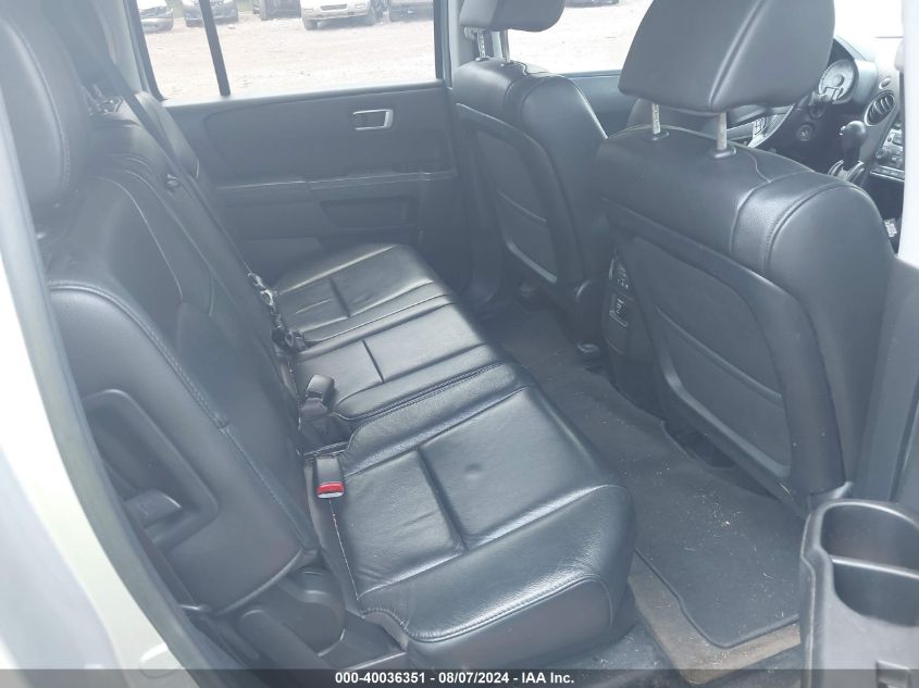 2013 Honda Pilot Ex-L VIN: 5FNYF3H51DB024818 Lot: 40036351