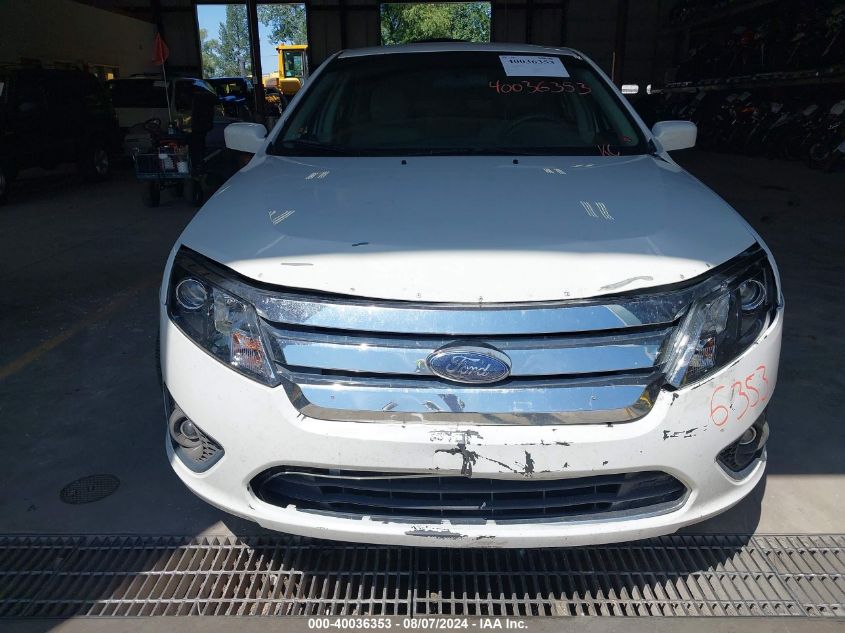 2010 Ford Fusion Se VIN: 3FAHP0HA0AR230821 Lot: 40036353