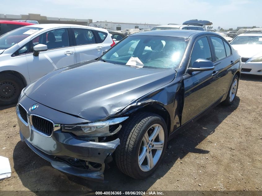 2015 BMW 328I VIN: WBA3C1C55FK122221 Lot: 40036365