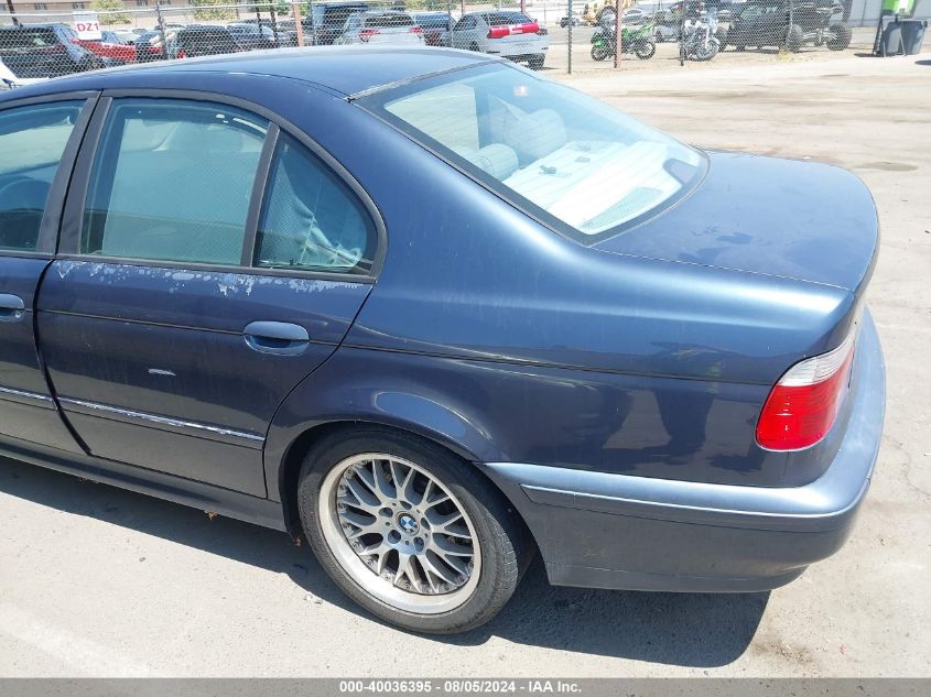 2002 BMW 530Ia VIN: WBADT63422CH98321 Lot: 40036395