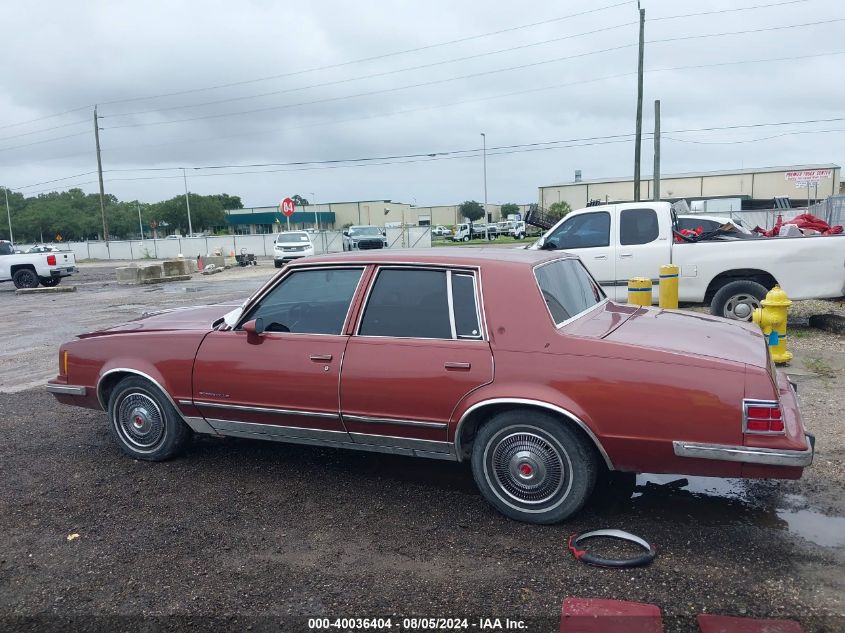 1986 Pontiac Bonneville VIN: 2G2GN69AXG2239132 Lot: 40036404