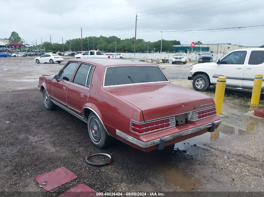 1986 Pontiac Bonneville VIN: 2G2GN69AXG2239132 Lot: 40036404