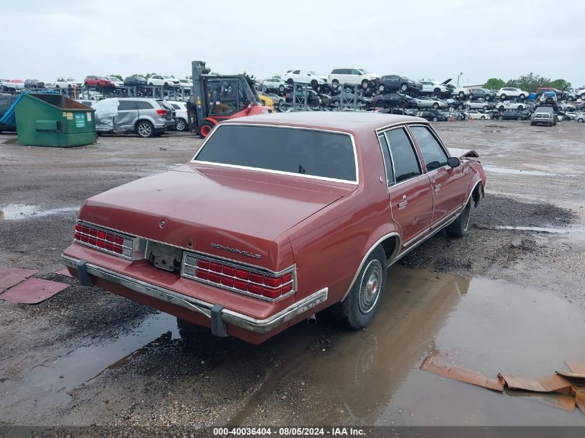 1986 Pontiac Bonneville VIN: 2G2GN69AXG2239132 Lot: 40036404