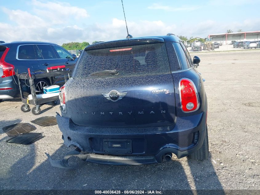 2014 Mini Countryman Cooper S VIN: WMWZC3C5XEWT00105 Lot: 40036428