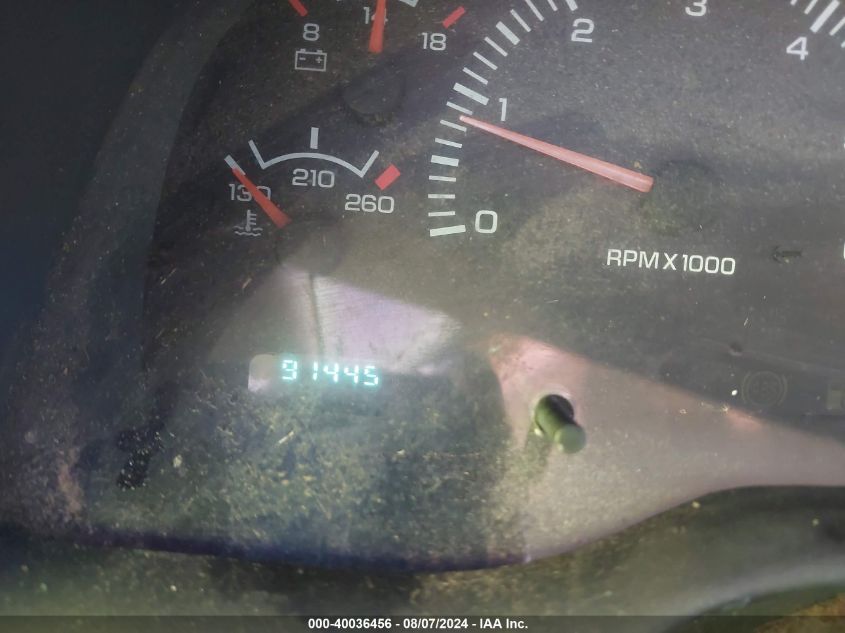 1999 Dodge Ram 2500 St VIN: 1B7KF23Z8XJ564884 Lot: 40036456