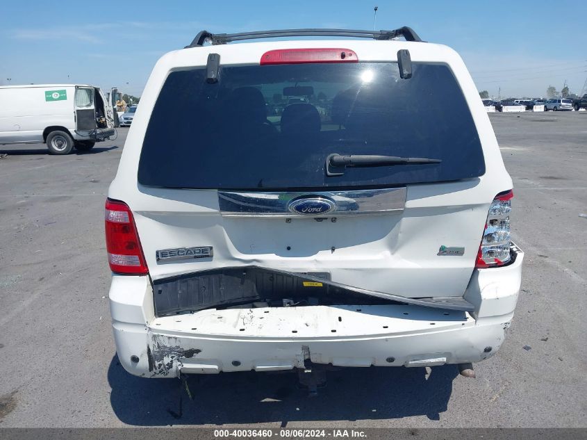 2010 Ford Escape Limited VIN: 1FMCU9EG4AKA72607 Lot: 40036460