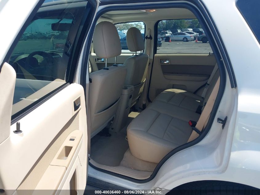 2010 Ford Escape Limited VIN: 1FMCU9EG4AKA72607 Lot: 40036460