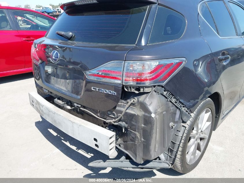 2013 Lexus Ct 200 VIN: JTHKD5BH3D2162744 Lot: 40036477