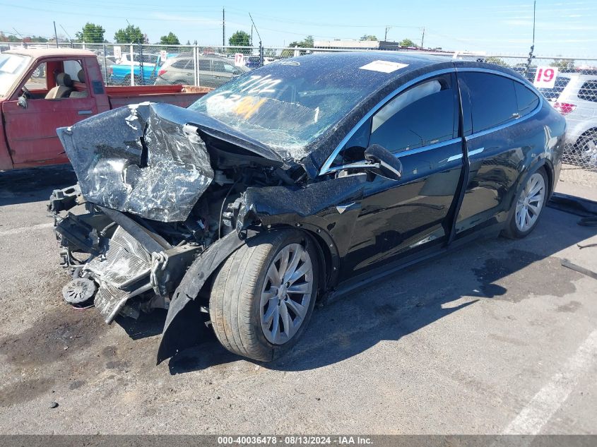 5YJXCAE20HF079477 2017 TESLA MODEL X - Image 2